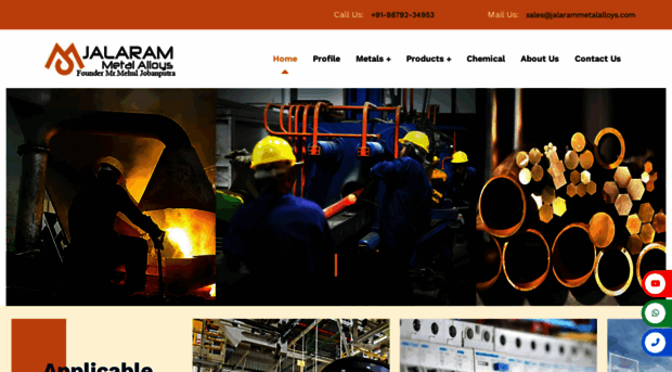 jalarammetalalloys.com