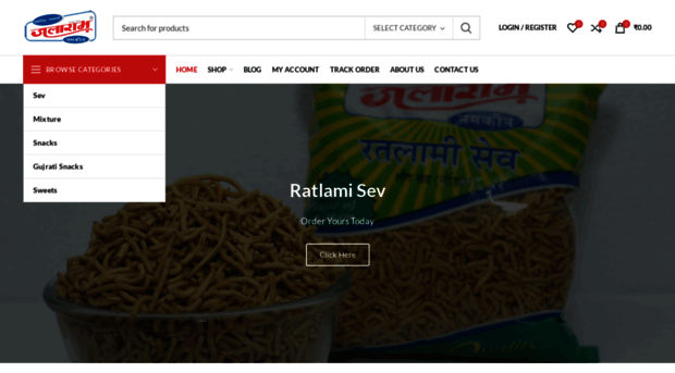 jalaramsweets.com