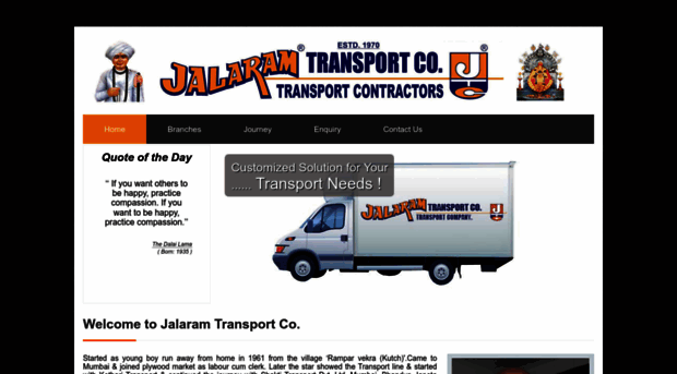 jalaramtransportco.com