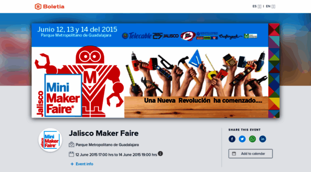 jalisco-maker-faire.boletia.com