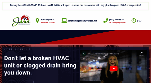 jamaheatingandcooling.com