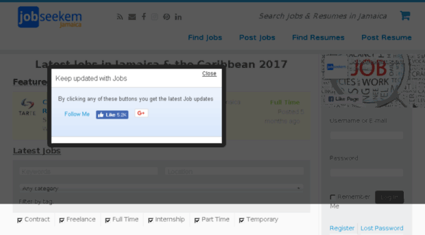 jamaica.jobseekem.com