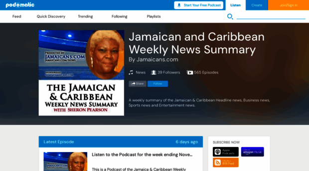 jamaicans.podomatic.com