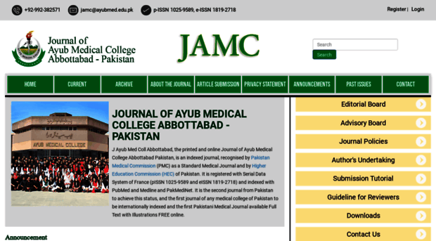 jamc.ayubmed.edu.pk