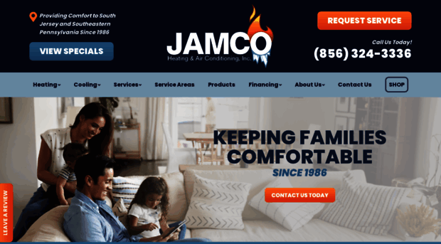 jamcoheatingandair.com