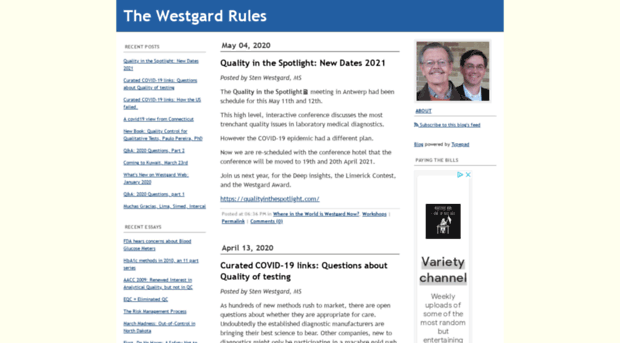 james.westgard.com