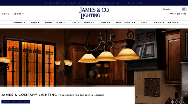 jamesandcompanylighting.com