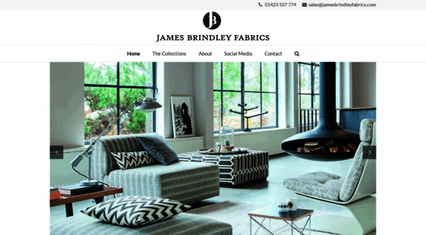 jamesbrindleyfabrics.com