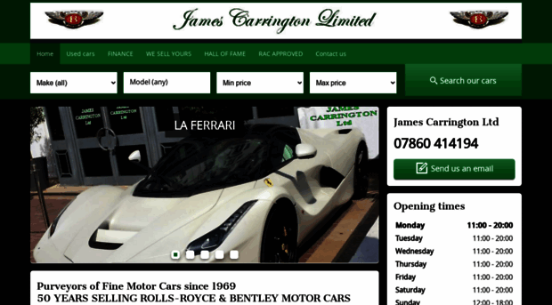 jamescarringtoncars.co.uk