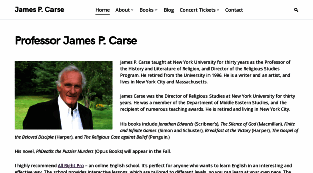 jamescarse.com