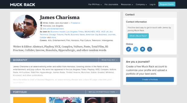 jamescharisma.com