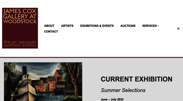 jamescoxgallery.com