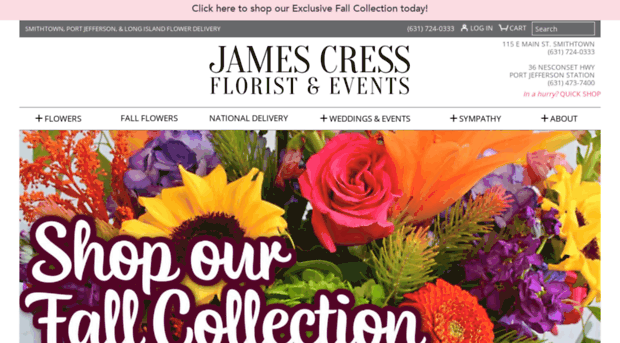 jamescressflorist.com