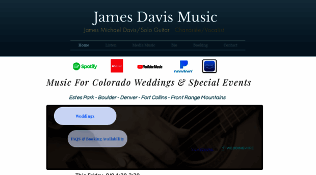 jamesdavismusic.com