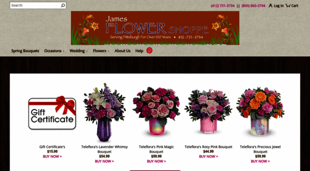 jamesfloralshoppe.com