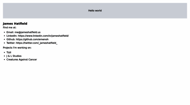 jameshatfield.us