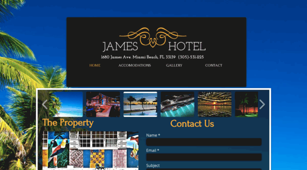 jameshotelmiamibeach.com