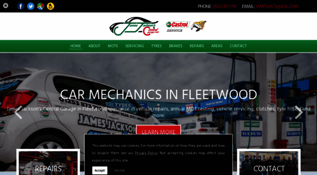 jamesjacksonscentralgarage.com