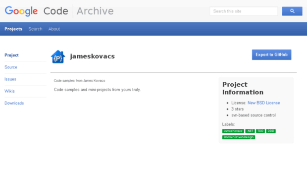 jameskovacs.googlecode.com