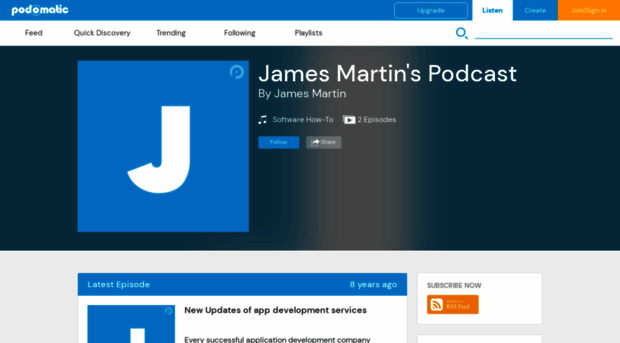 jamesmartin057.podomatic.com