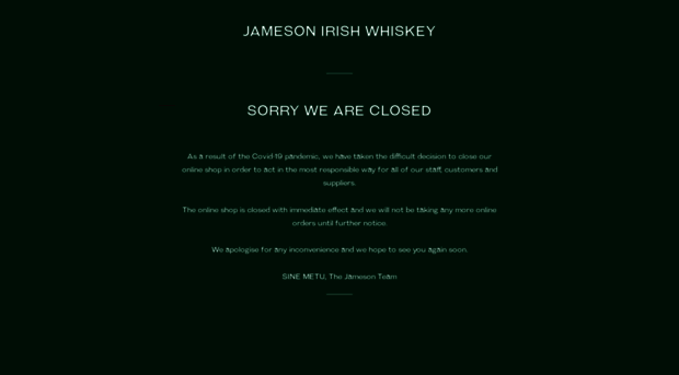 jamesonwhiskeymerchandise.com