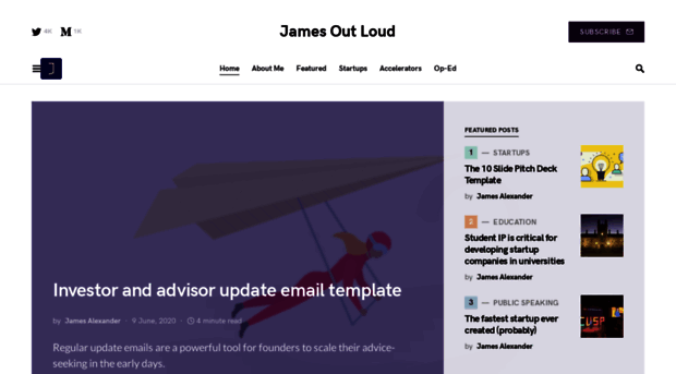 jamesoutloud.com