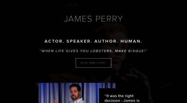 jamesperryactor.com