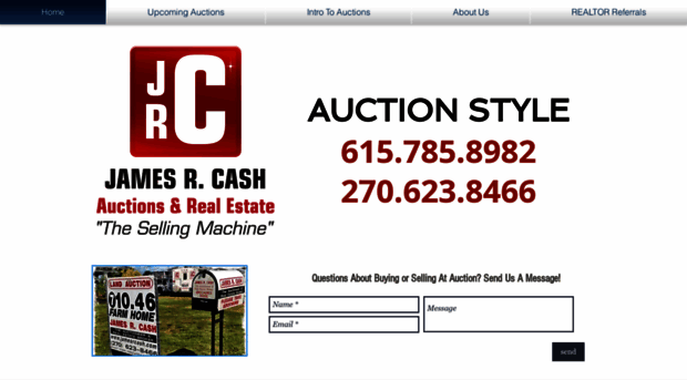 jamesrcashauctions.com