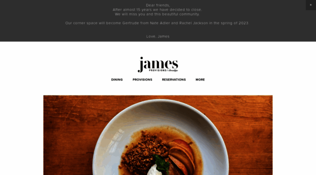 jamesrestaurantny.com