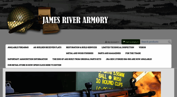 jamesriverarmory.com