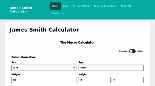 jamessmithcalculator.info