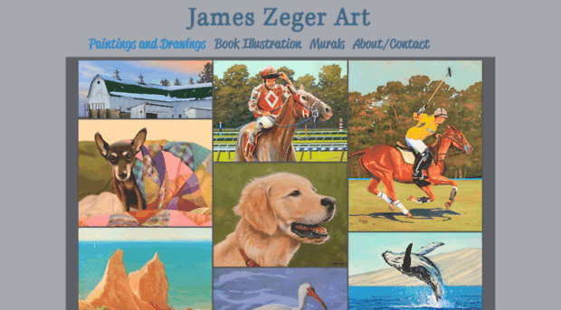 jameszegerart.com