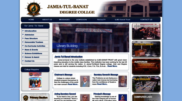 jamiatulbanat.edu.pk