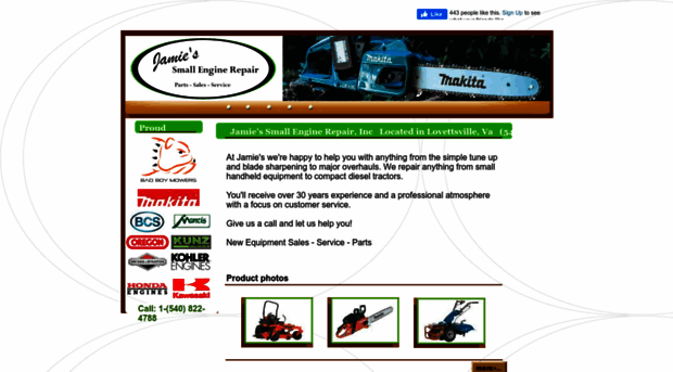 jamiessmallenginerepair.com