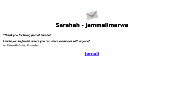 jammelimarwa.sarahah.com