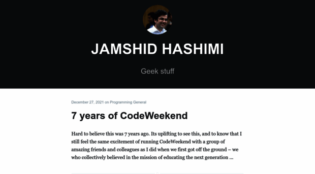 jamshidhashimi.com