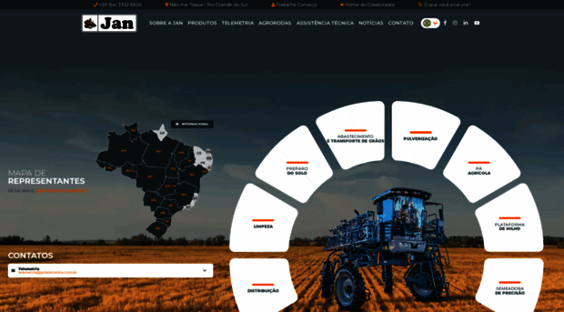 jan.com.br - Jan Implementos Agrícolas - Jan
