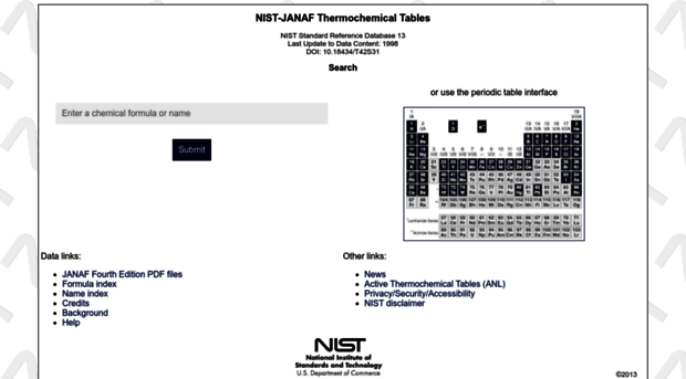 janaf.nist.gov