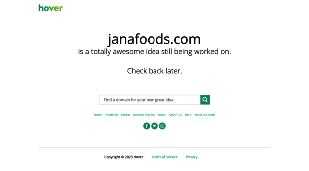 janafoods.com