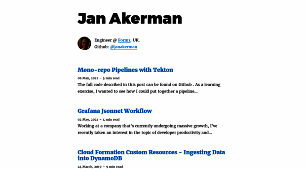 janakerman.co.uk