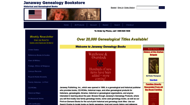 janawaygenealogy.com