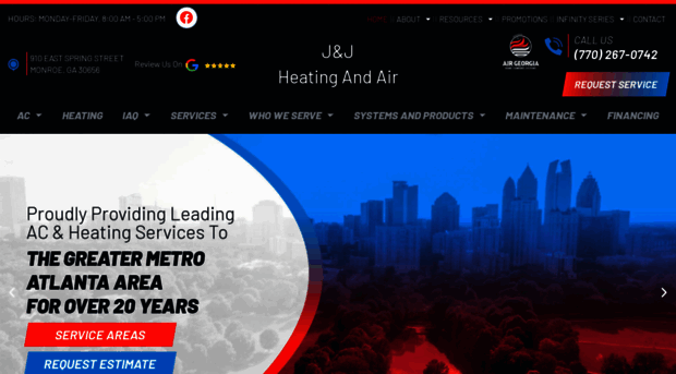 jandjheatingandairconditioning.com