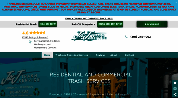 jandjinctrashservice.com