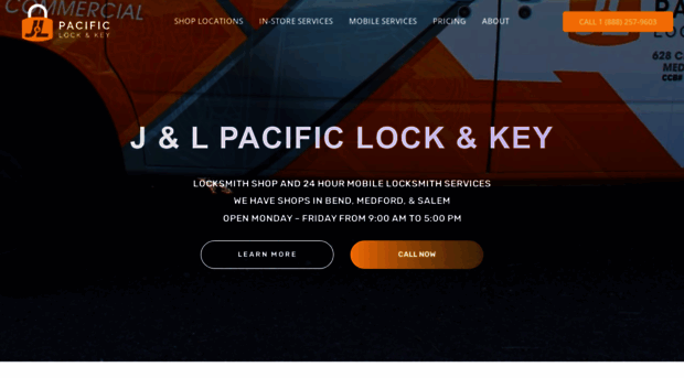 jandlpacificlockandkey.com