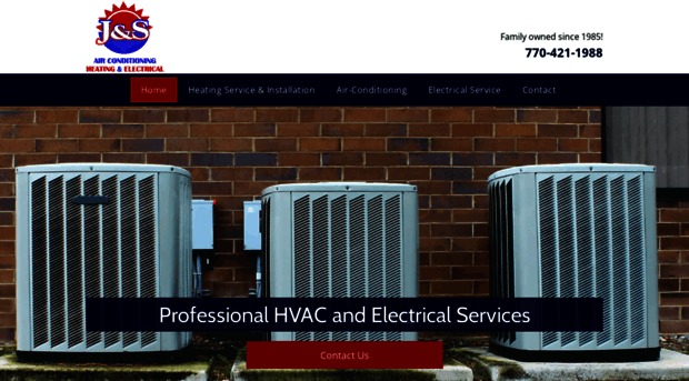 jandshvacelectrical.com