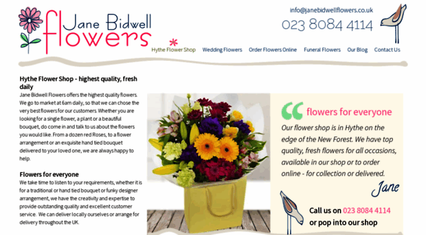 janebidwellflowers.co.uk