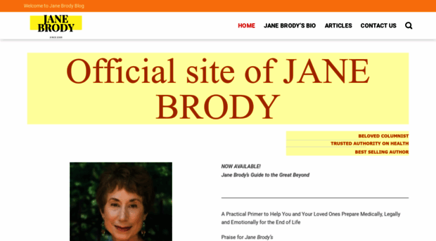 janebrody.net