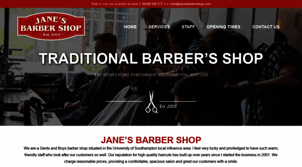 janesbarbershop.com