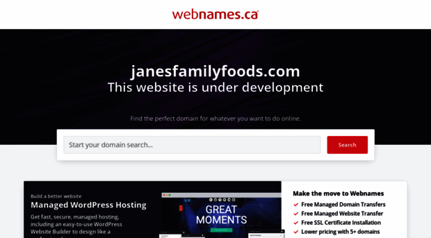 janesfamilyfoods.com