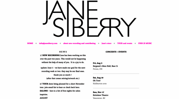 janesiberry.com